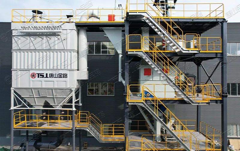 浙江干法制砂樓項(xiàng)目安裝飛快，馬上完工！